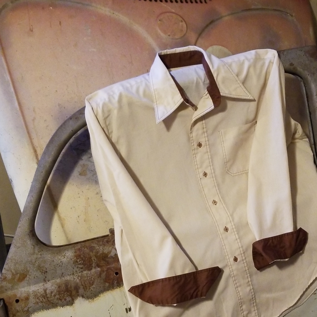 Old School Button Up